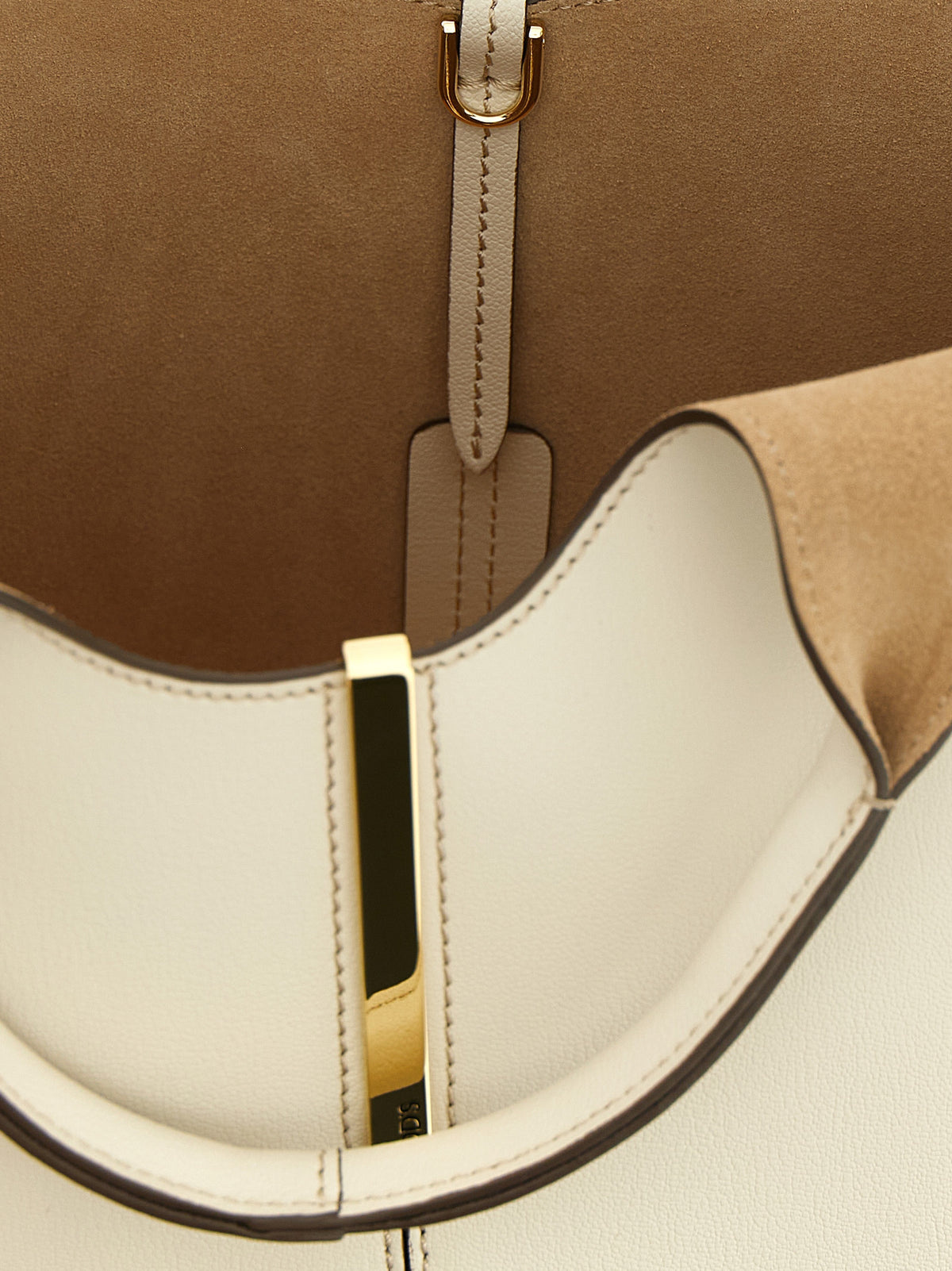 Tod's White Calfskin Tote Bag - Timeless Italian Elegance