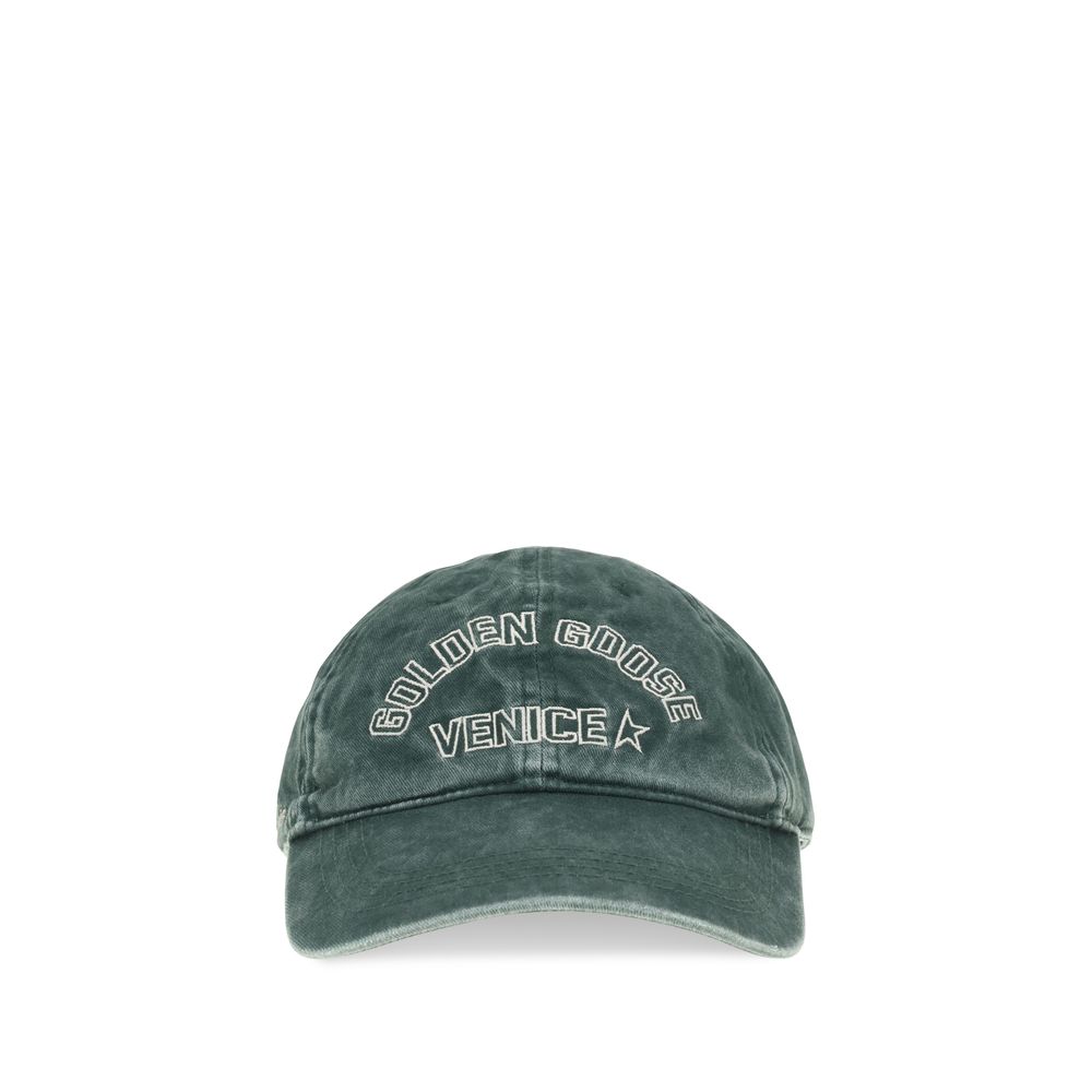 Golden Goose Bicolor Cotton Cap – Timeless Luxury Accessory
