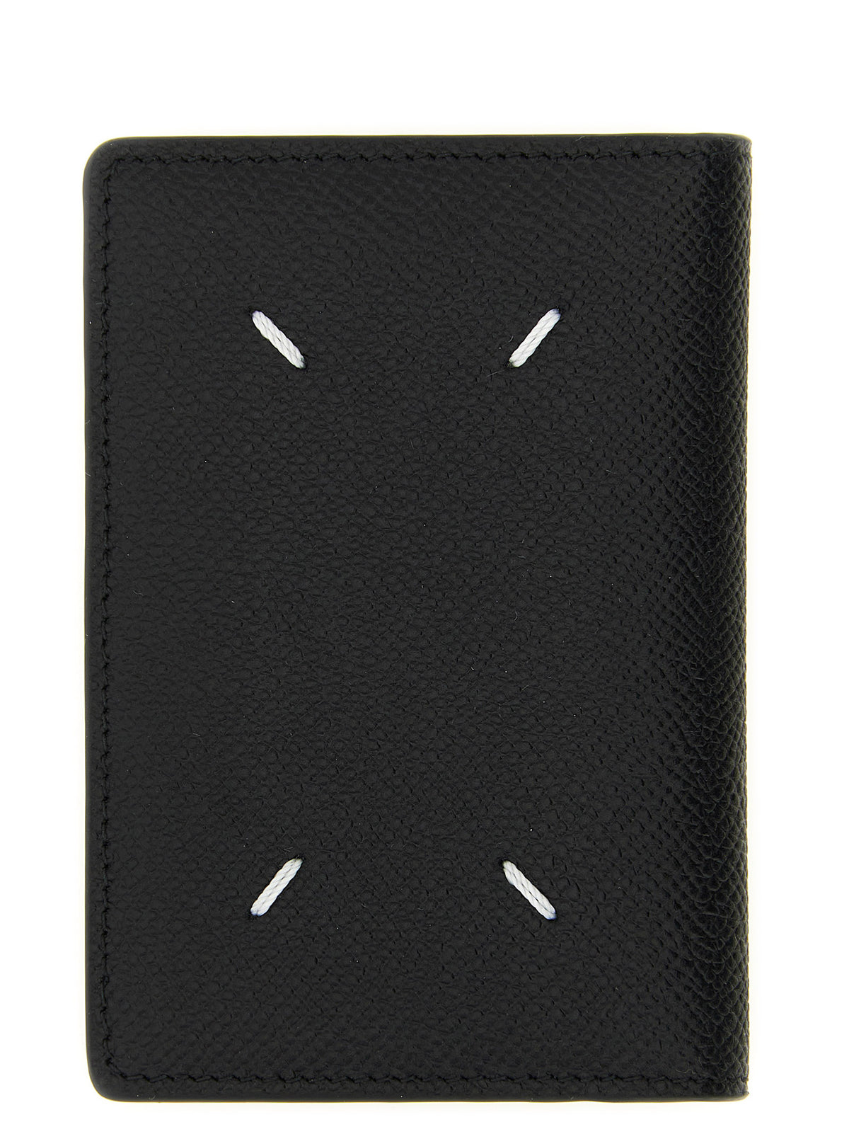 Maison Margiela Black Calfskin Cardholder - Luxurious Elegance