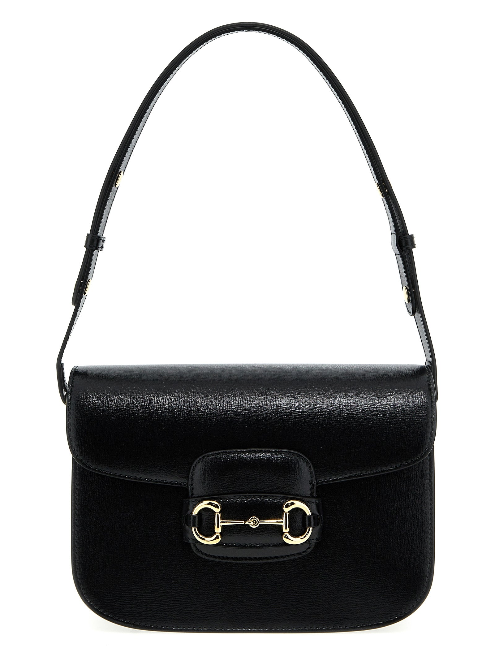 Gucci Horsebit 1955 Black Leather Shoulder Bag - Timeless Luxury