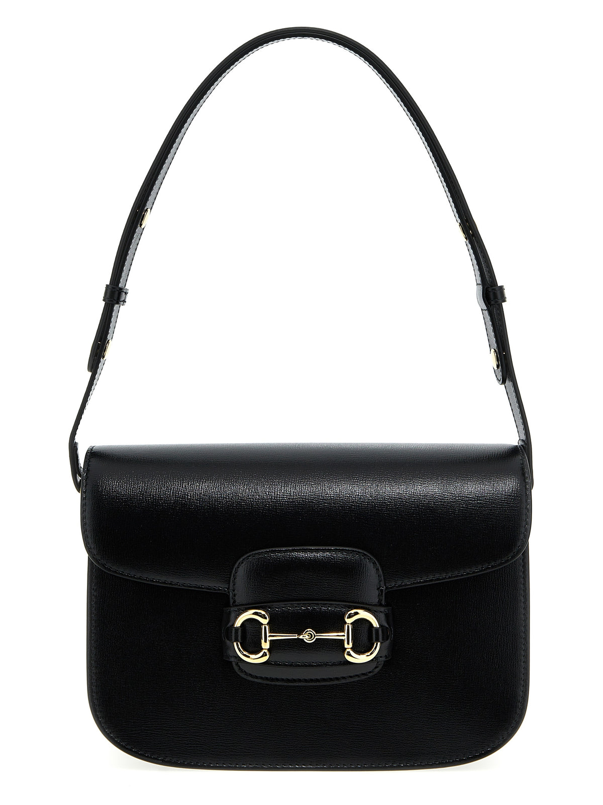 Gucci Horsebit 1955 Shoulder Bag in Luxurious Black Leather