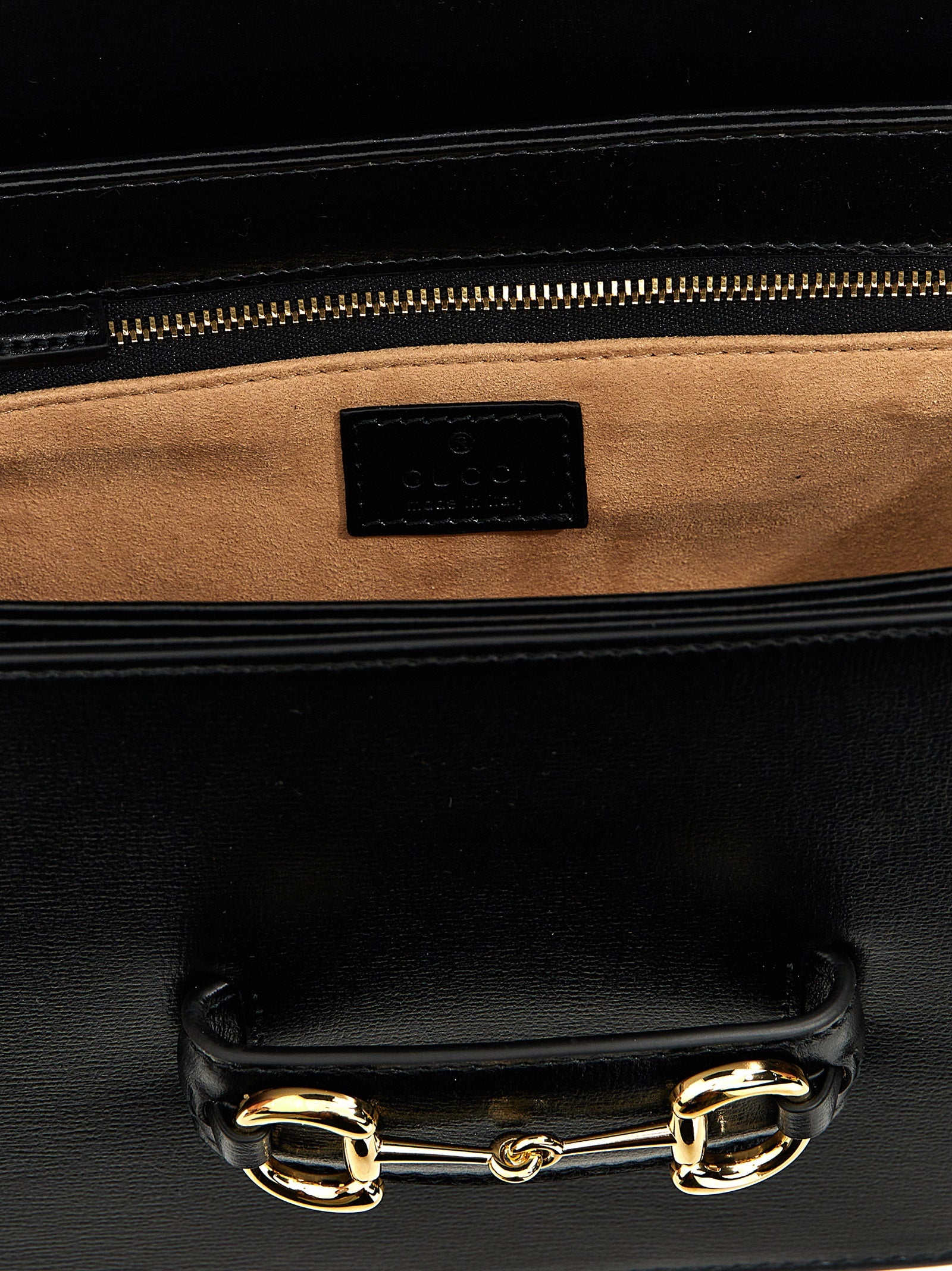 Gucci Horsebit 1955 Black Leather Shoulder Bag - Timeless Luxury