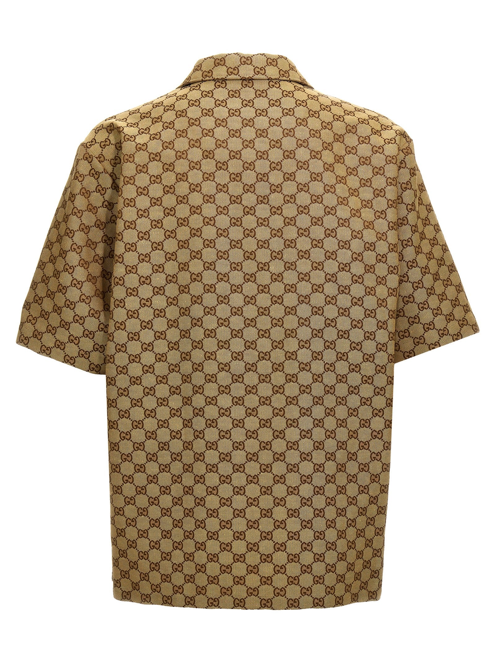 Gucci Beige Linen Blouse - Timeless Luxury for the Discerning