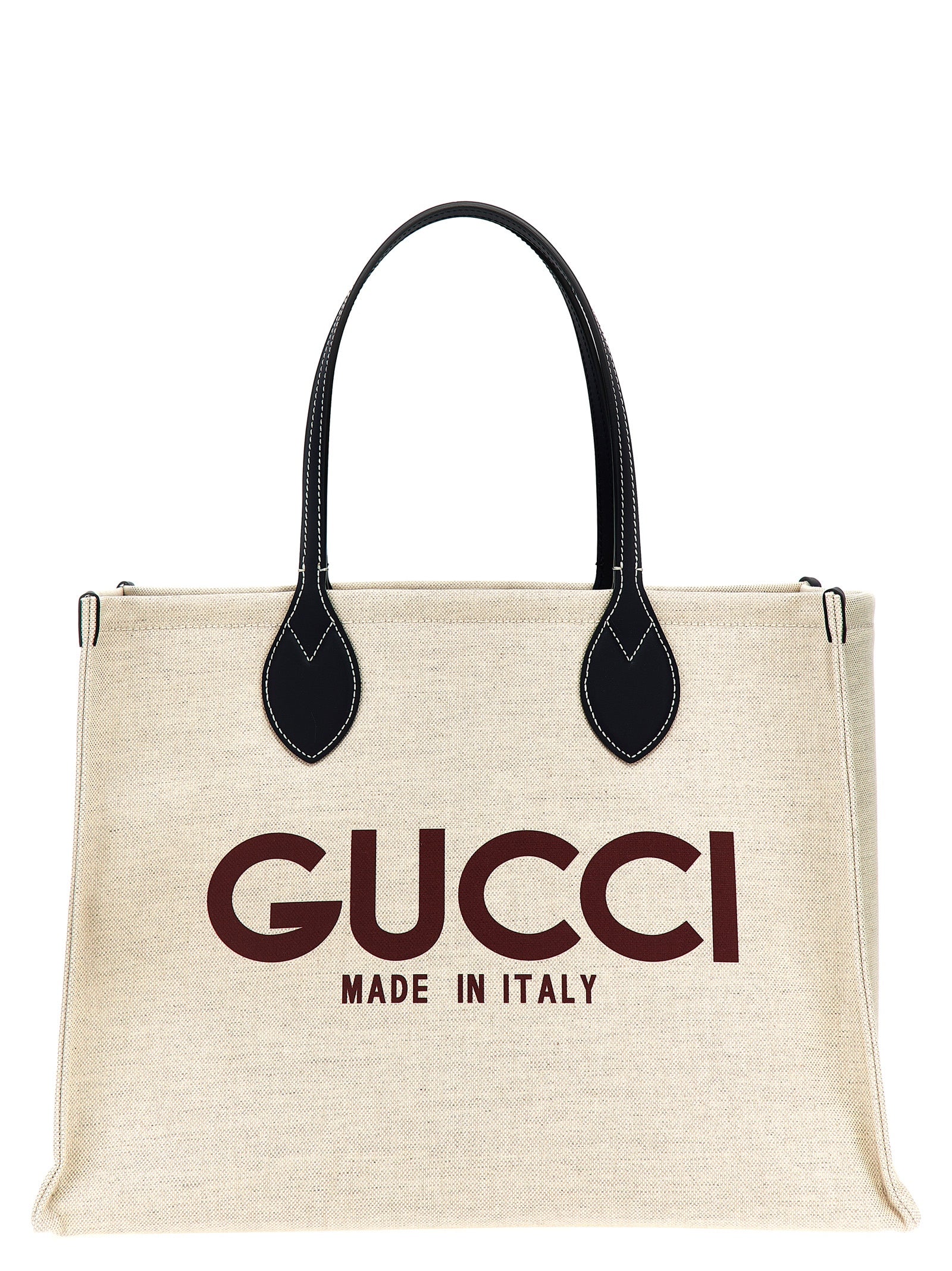 Gucci Beige Polyethylene Tote Bag - Timeless Elegance Redefined