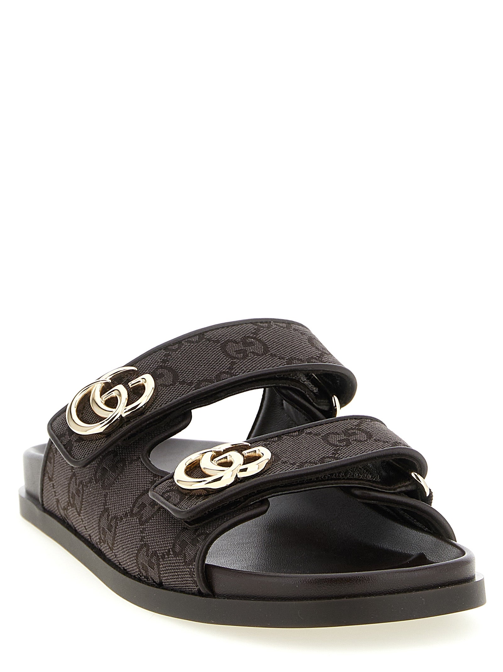 Gucci Brown Cotton Slides - Luxurious Comfort for Every Occasion
