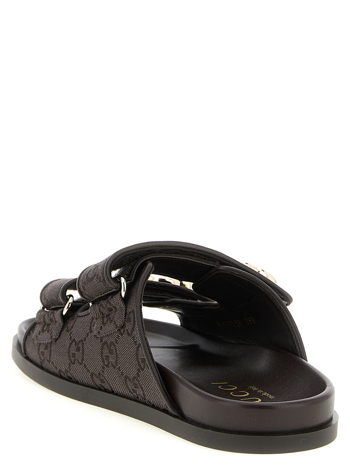 Gucci Brown Cotton Slides - Indulge in Luxurious Comfort