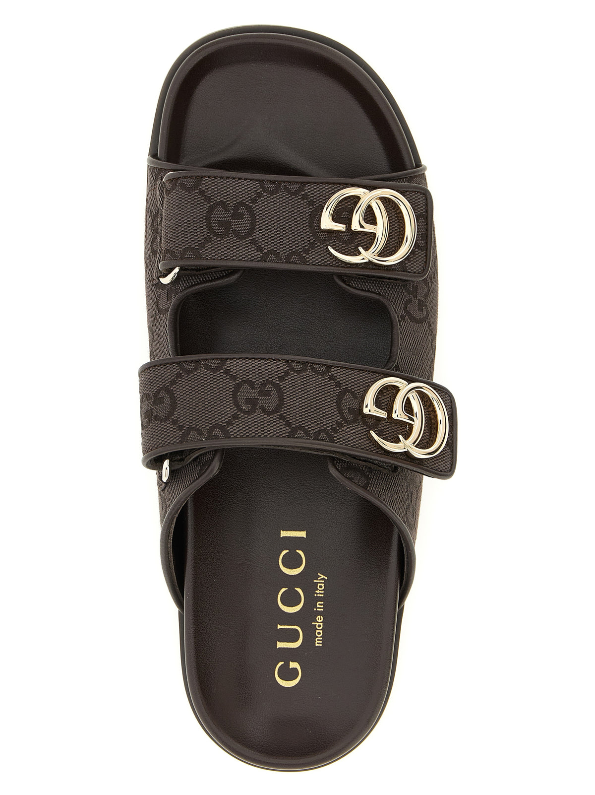 Gucci Brown Cotton Slides - Indulge in Luxurious Comfort
