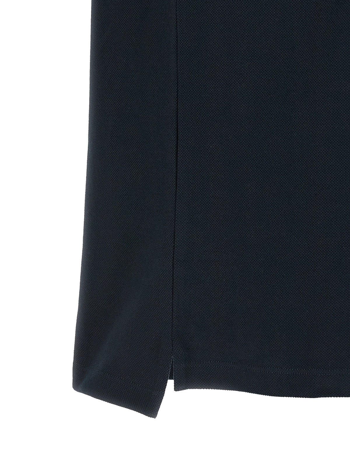 Elevate your wardrobe with the Gucci Blue Cotton Polo Shirt, a masterpiece of stretch cotton piquet, embodying timeless elegance and sophisticated allure for every occasion.