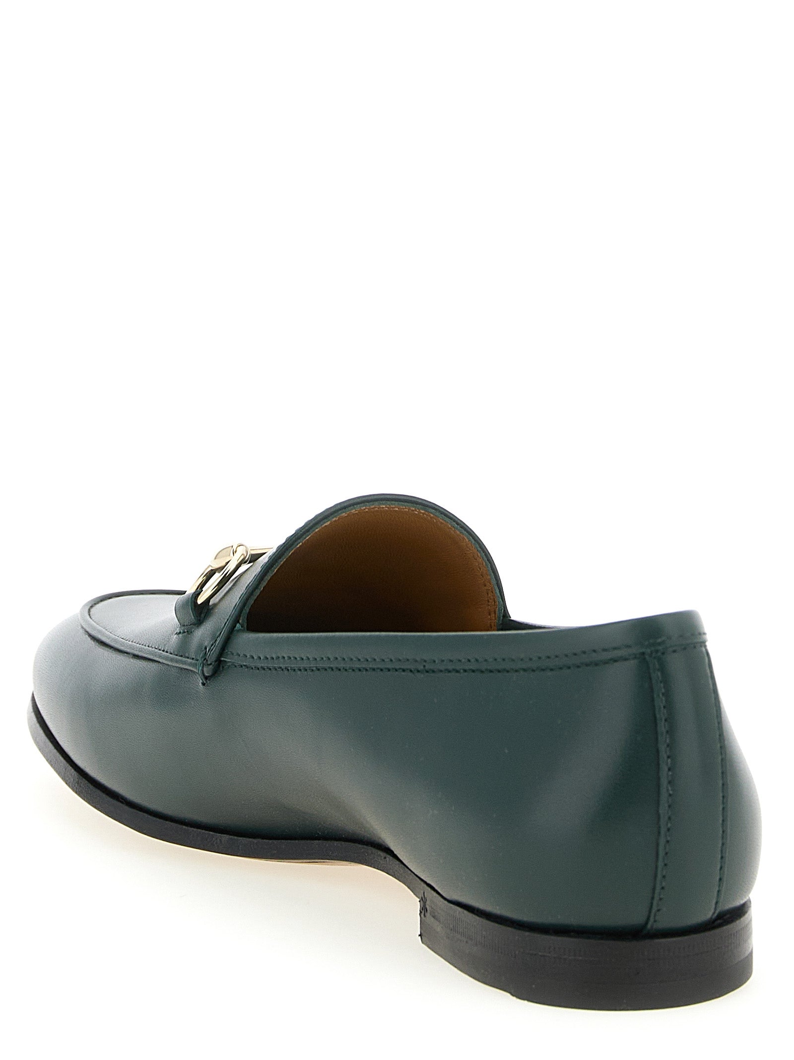 Gucci Bicolor Calfskin Slip-On Loafers - Timeless Luxury Elegance