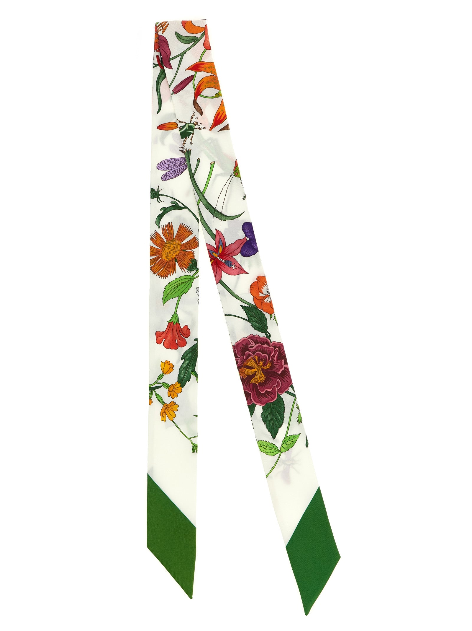 Gucci Bicolor Silk Foulard - Exquisite Italian Elegance
