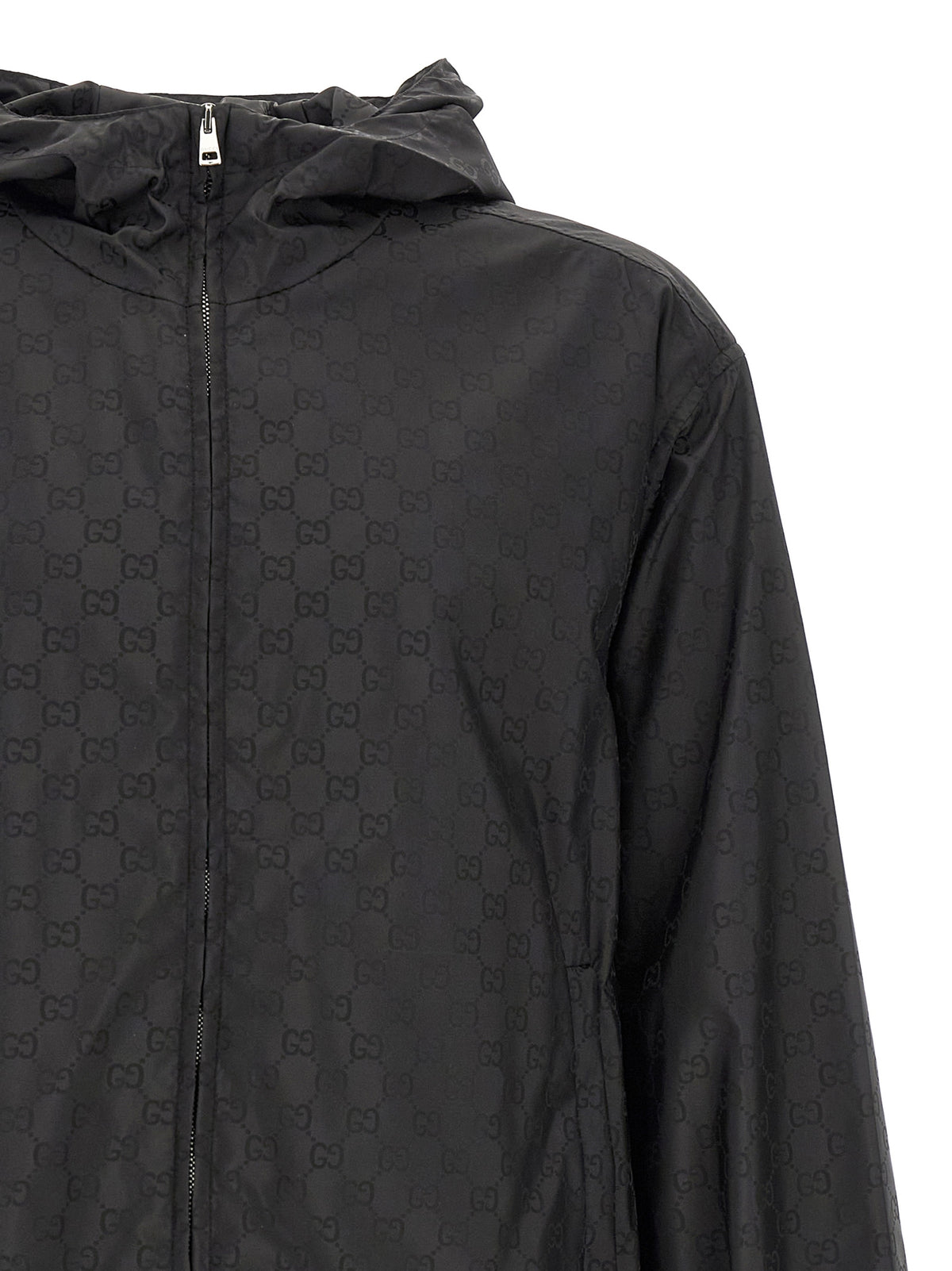 Gucci Black Polyamide Shell Jacket - Timeless Luxury Outerwear