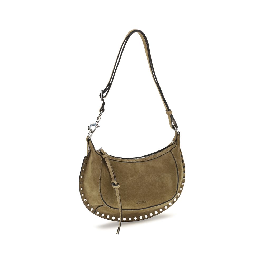 Isabel Marant Bos Taurus Shoulder Bag in Beige Calf Leather