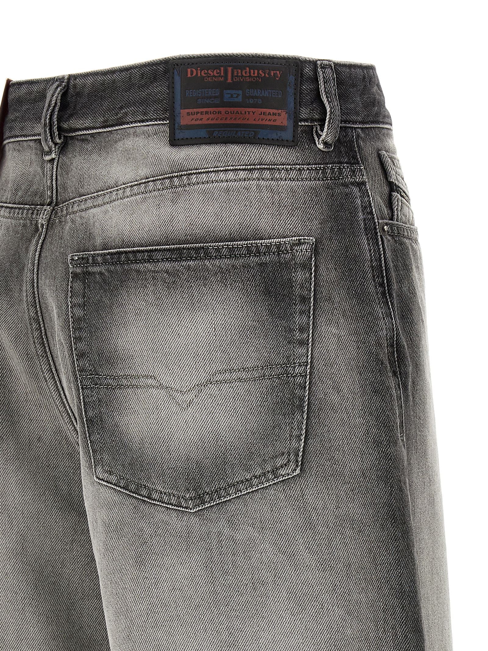 Diesel Gray Cotton Bermuda Shorts - Luxury Fashion Statement