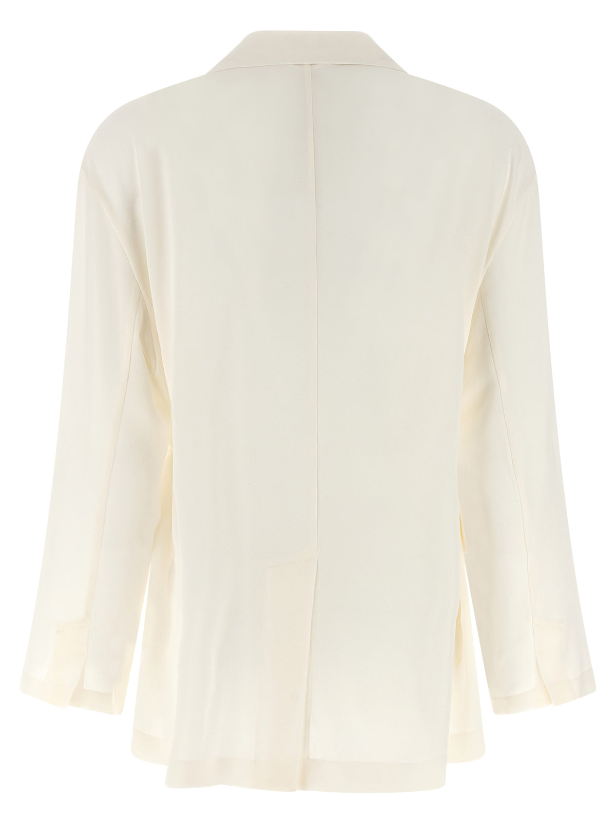 Brunello Cucinelli Beige Silk Blazer - Timeless Luxury Elegance