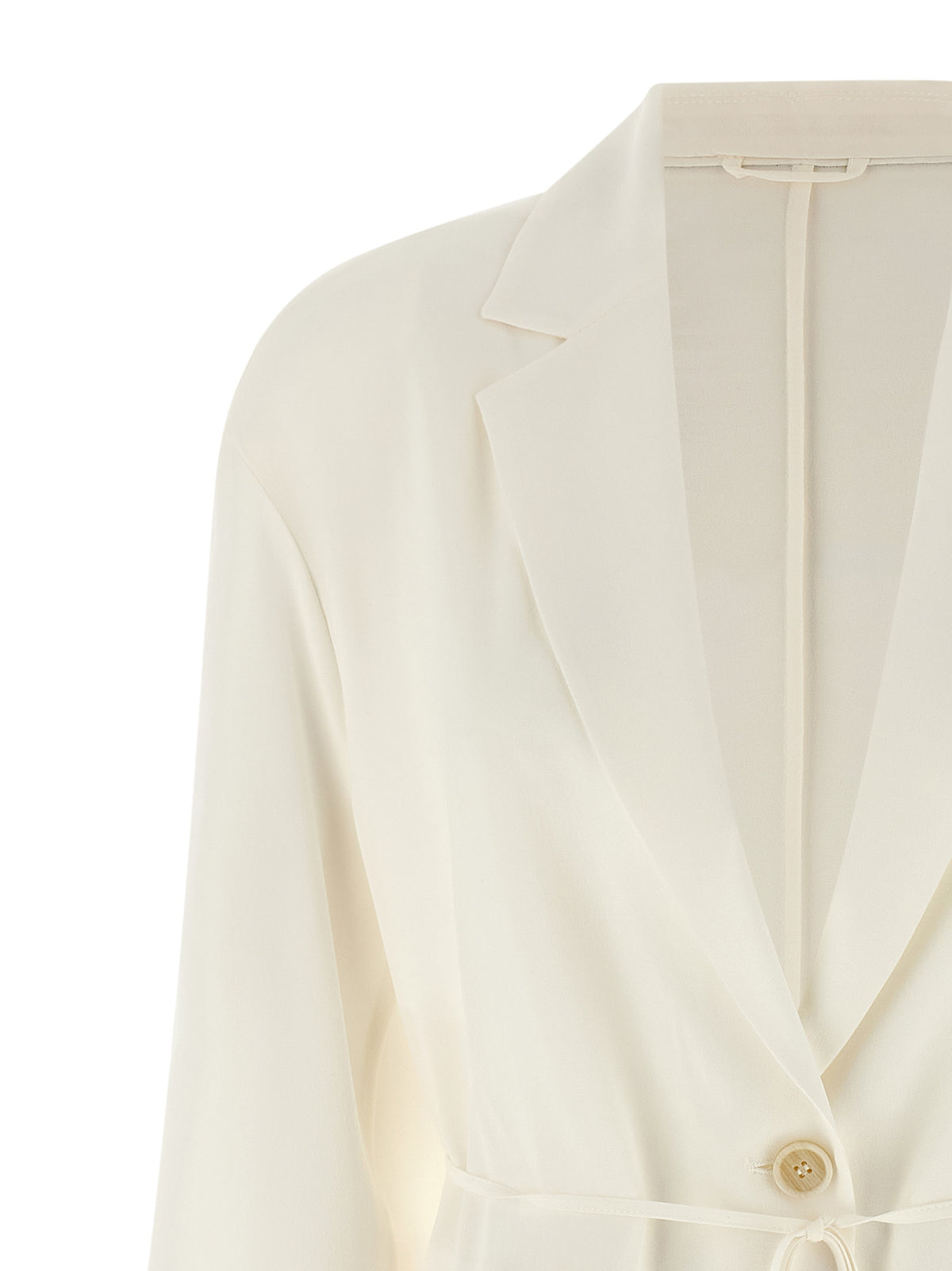 Brunello Cucinelli Beige Silk Blazer - Timeless Luxury Elegance
