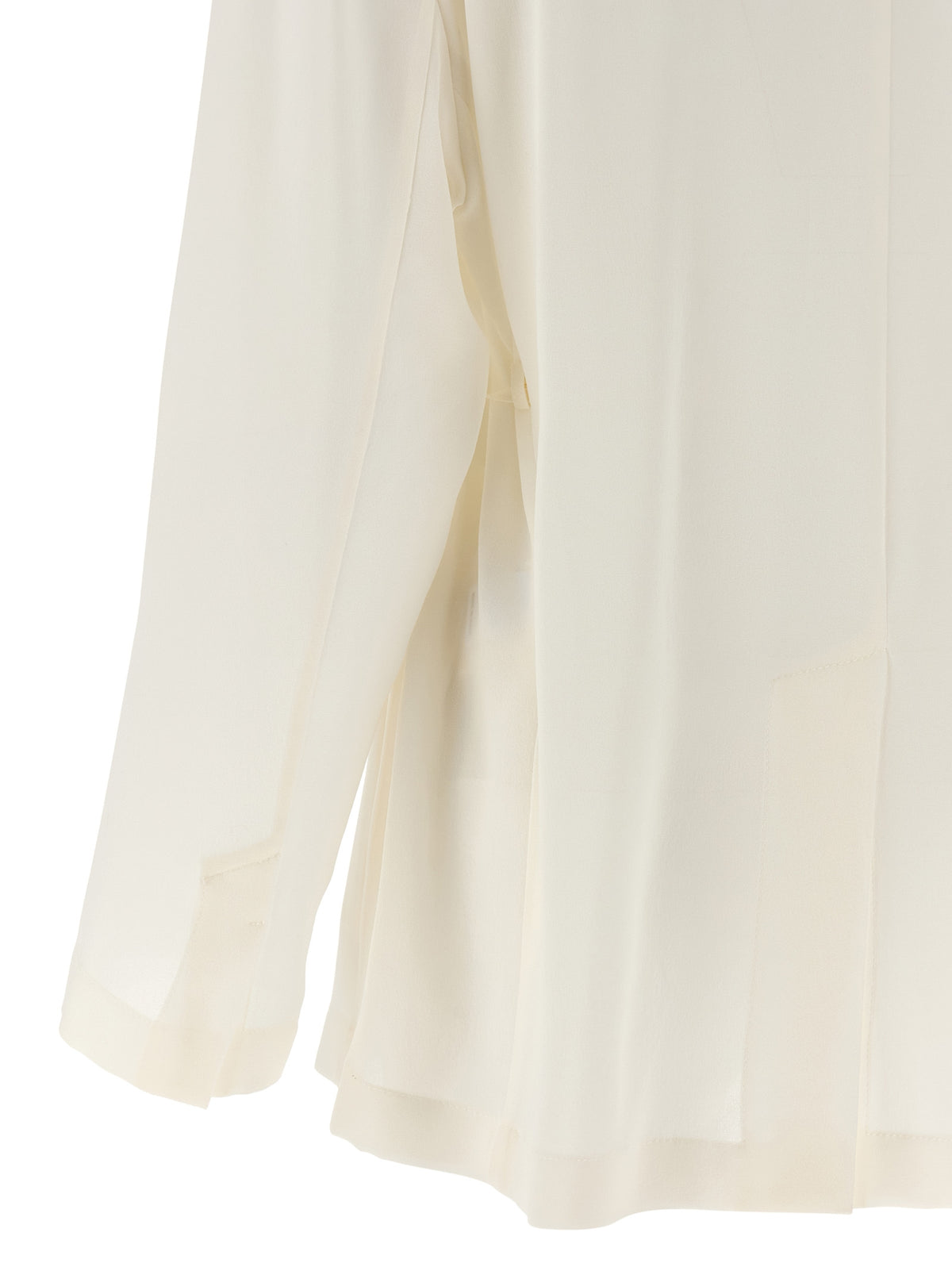 Brunello Cucinelli Beige Silk Blazer - Timeless Luxury Elegance