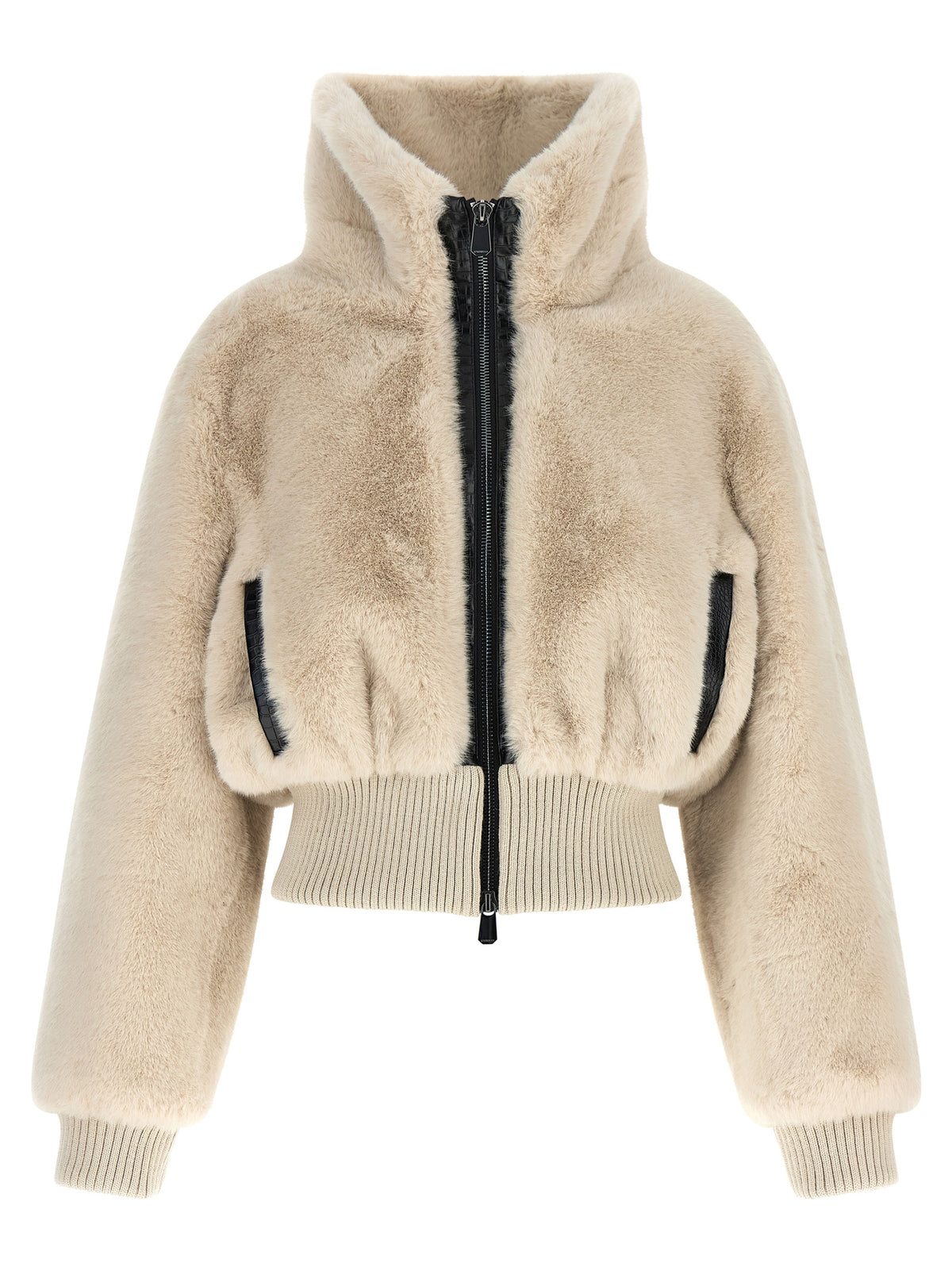 PINKO Beige Full-Length Jacket - Elevate Your Winter Elegance