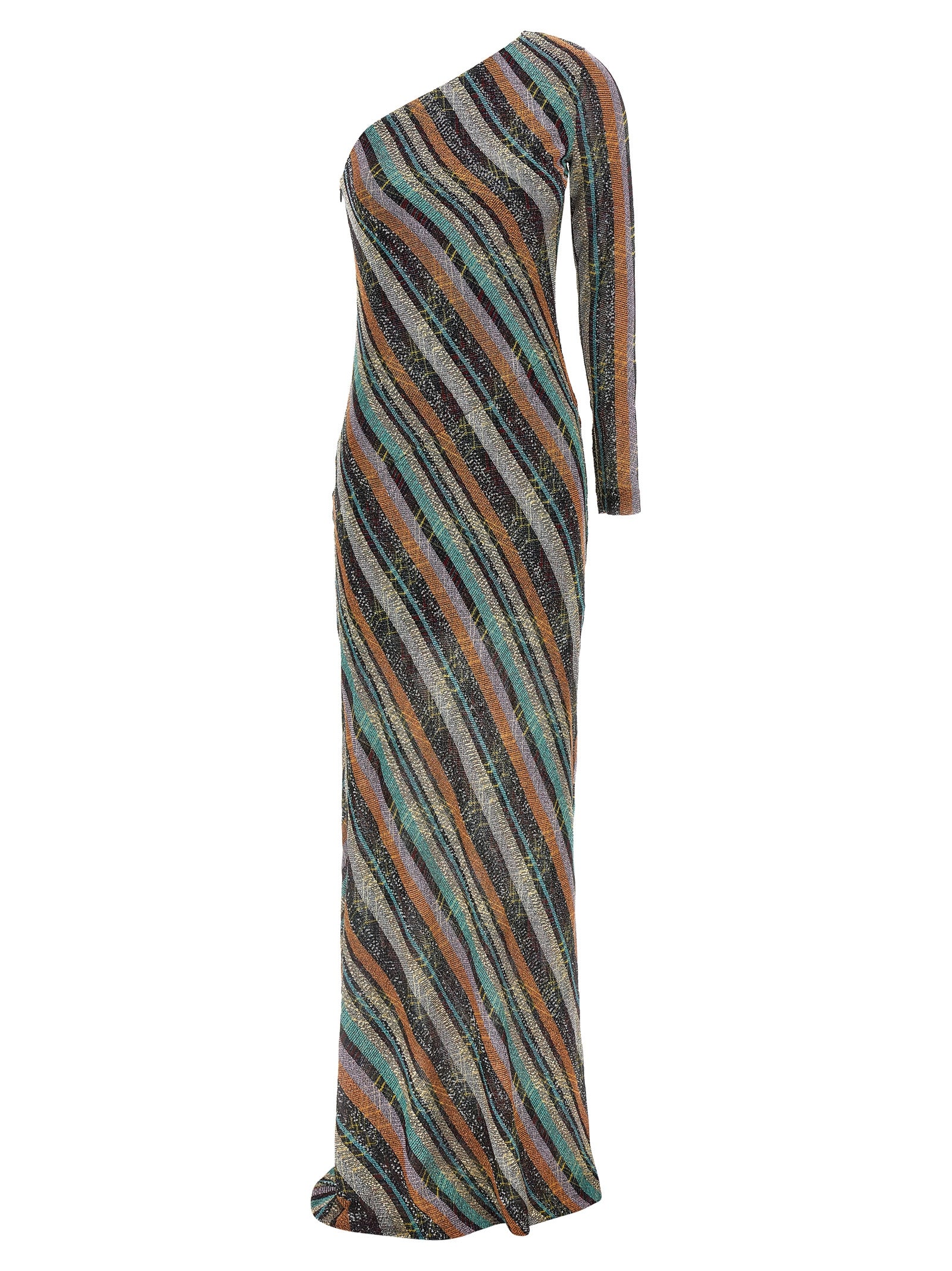 Elevate your elegance with the Missoni Multicolor Viscose Long Dress, a masterpiece of luxurious craftsmanship and vibrant design, perfect for unforgettable moments.