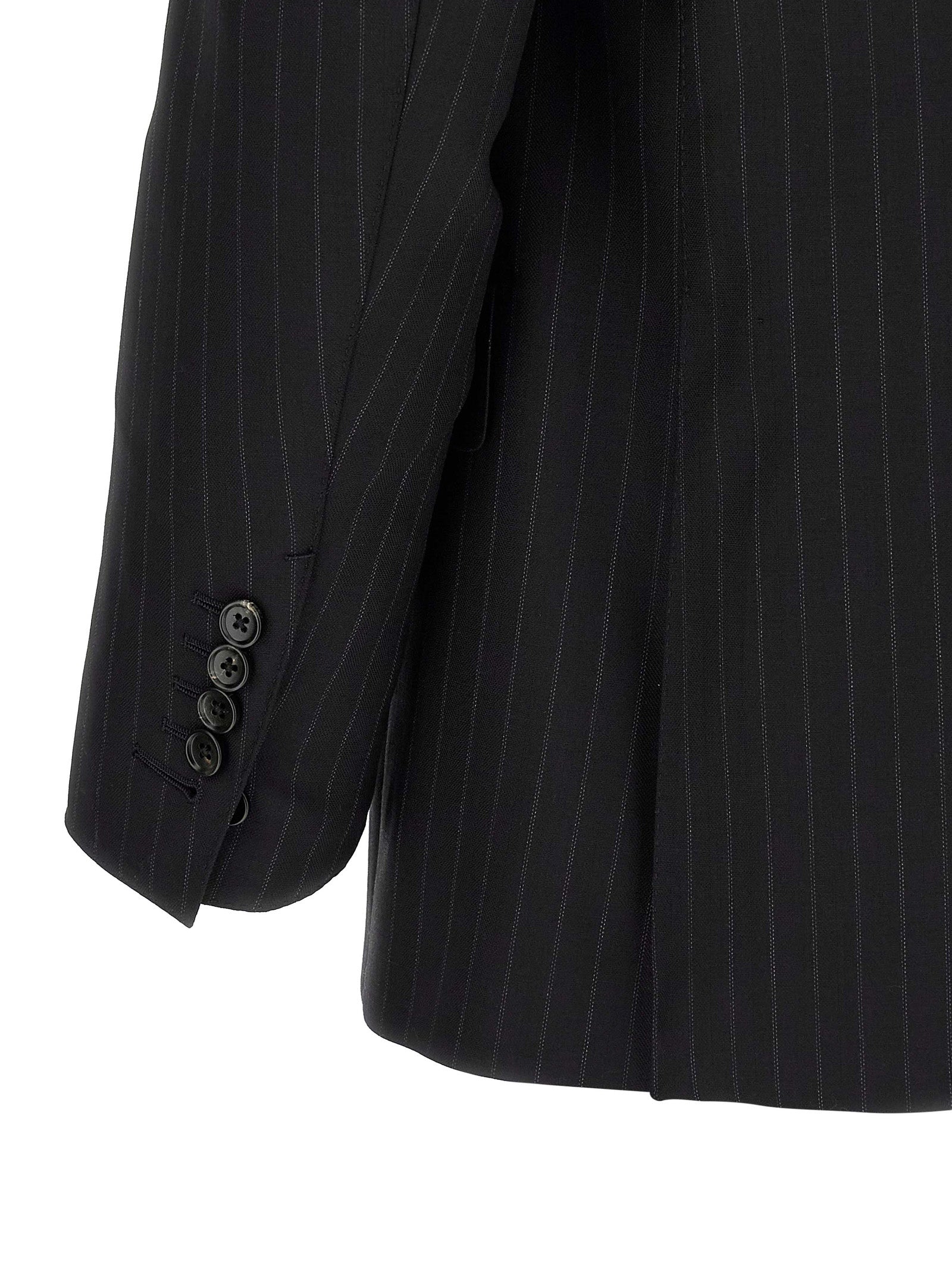 Tom Ford Black Wool Two-Piece Suit - Timeless Elegance Redefined