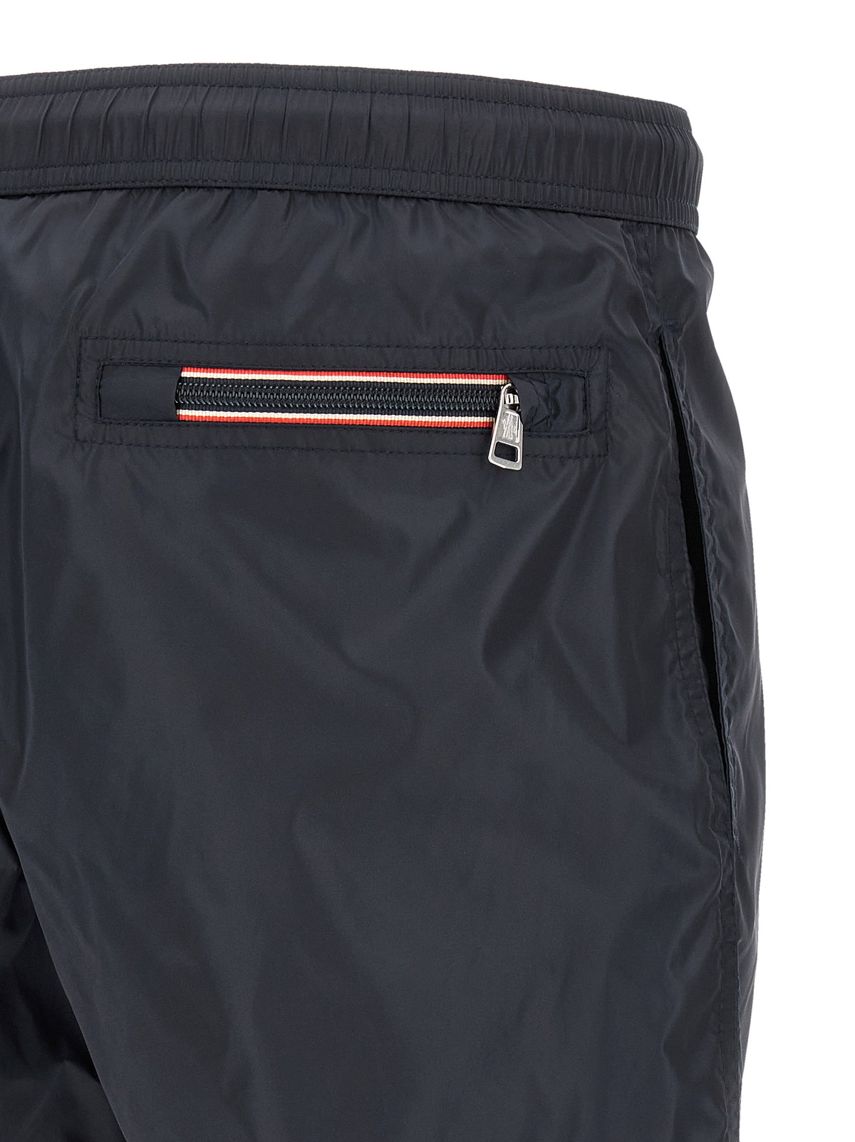 Moncler Blue Polyamide Cargo Shorts - Luxurious Resort Wear