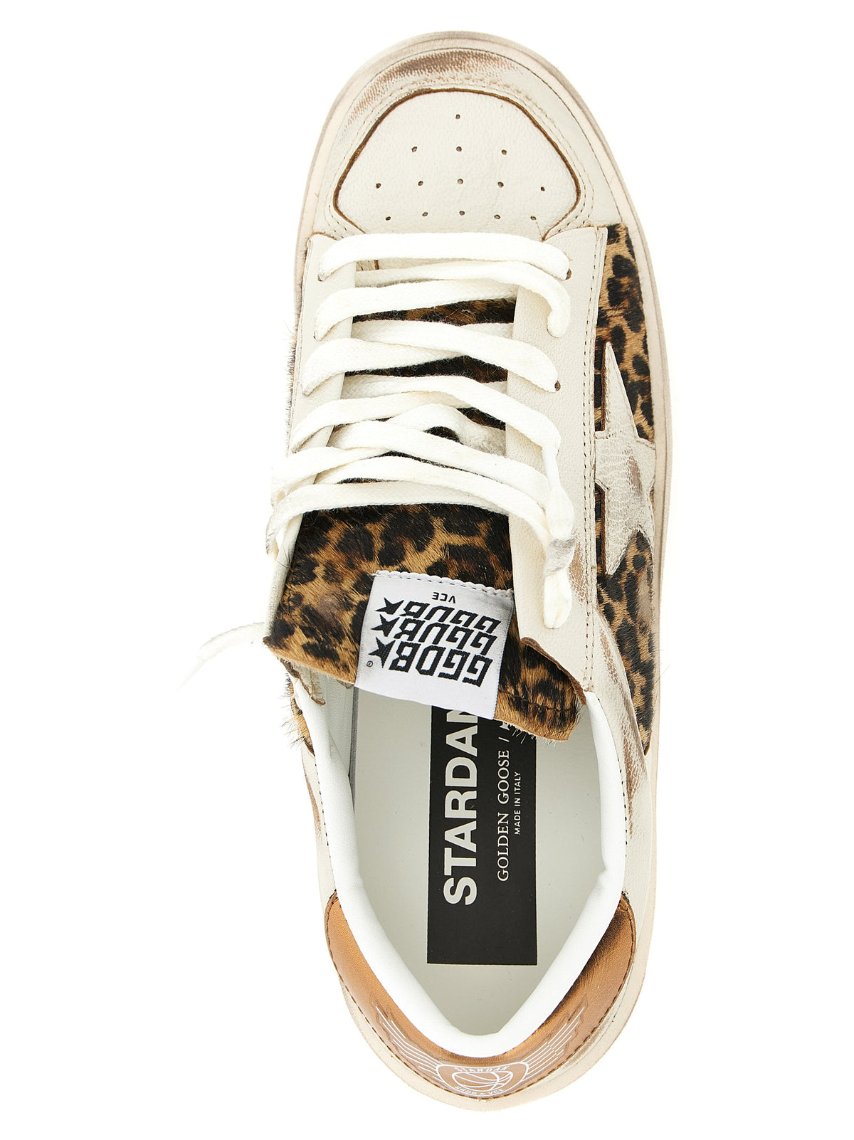 Elevate your style with Golden Goose Multicolor Goatskin Low Top Sneakers, where exquisite craftsmanship meets playful elegance, perfect for any discerning wardrobe.