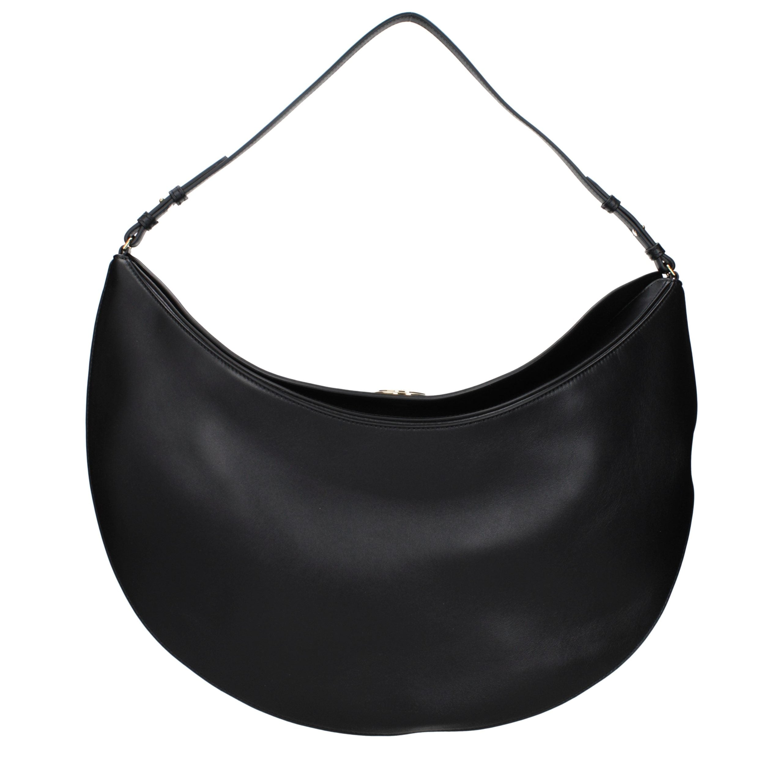 Elevate your style with the Jacquemus Black Leather Shoulder Bag, a masterpiece of exquisite craftsmanship and timeless elegance, perfect for any sophisticated ensemble.