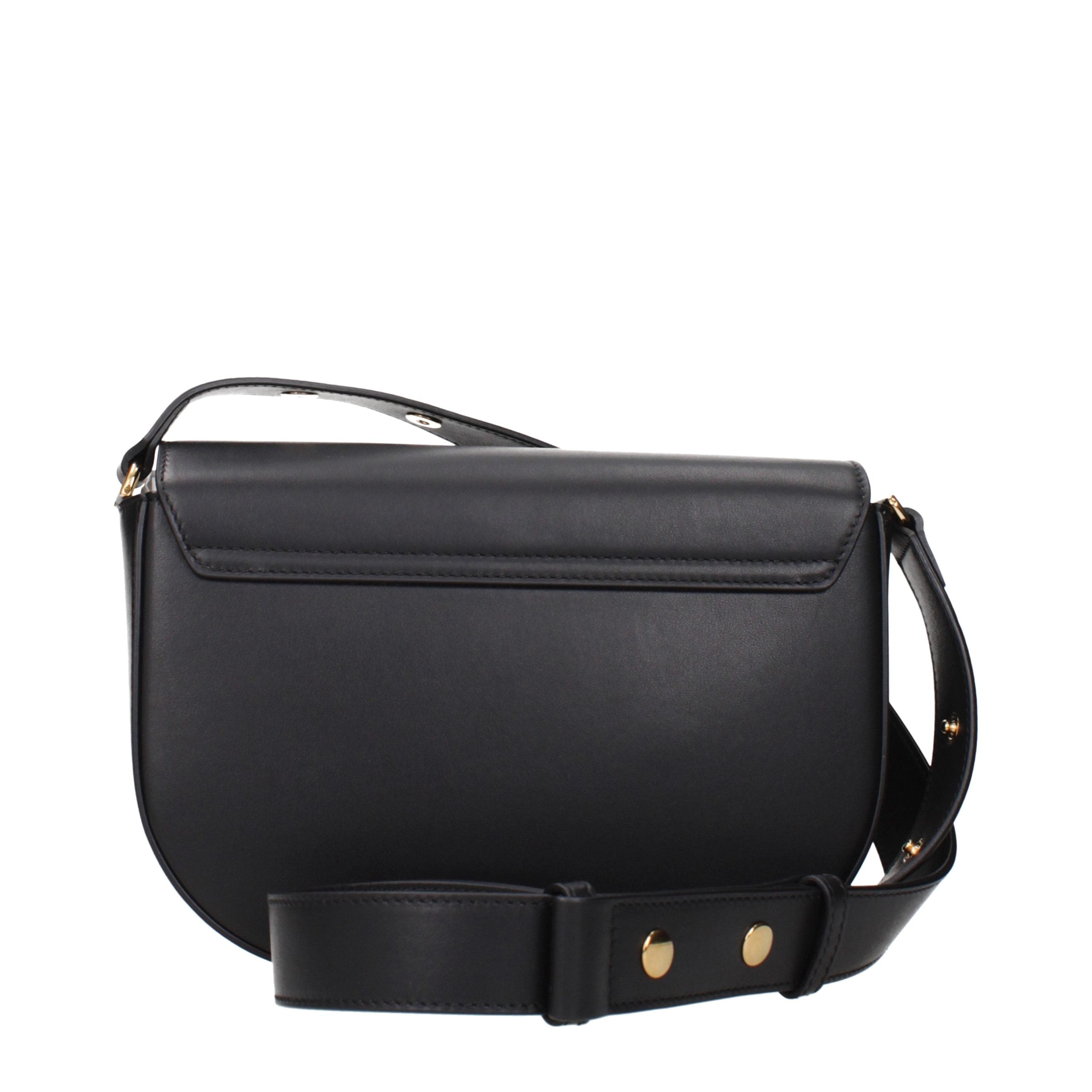 Versace Black Leather Crossbody Bag - Timeless Luxury Redefined