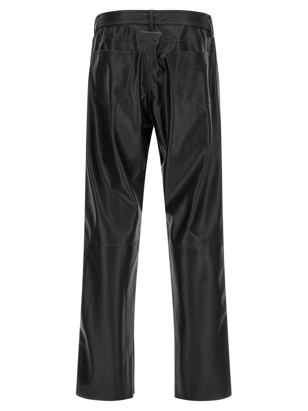 MM6 Maison Margiela Black Casual Pants - Urban Elegance