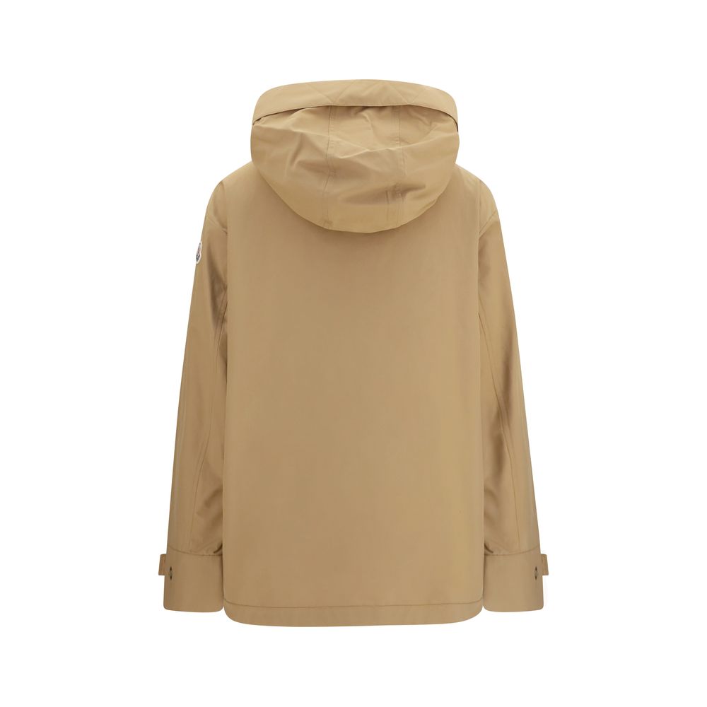 Moncler Beige Polyamide Shell Jacket - Luxury Outerwear for All