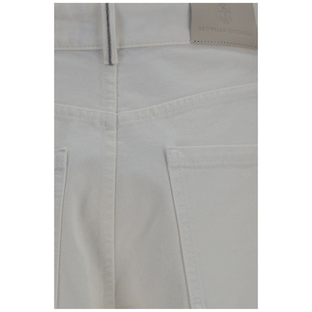 Brunello Cucinelli High-Rise Palazzo Jeans - Timeless Luxury