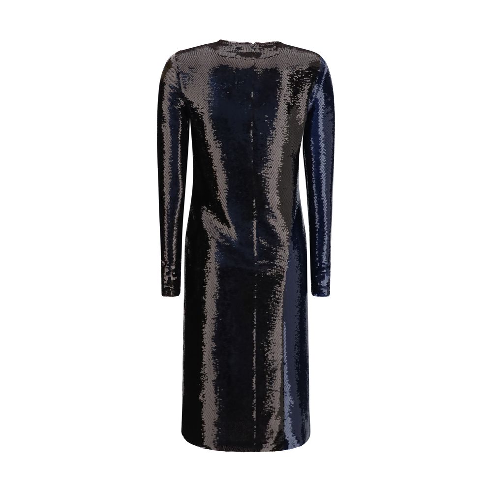 Elevate your wardrobe with the Tom Ford Blue Polyamide Cocktail Dress, a masterpiece of elegance crafted from luxurious stretch fabric, perfect for unforgettable moments.