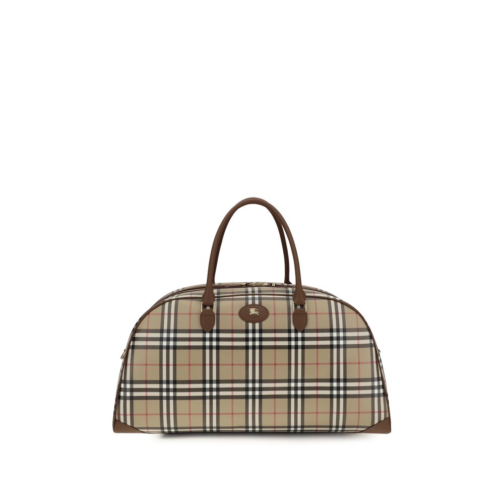 Burberry Beige Cotton Shoulder Bag - Luxury Travel Redefined