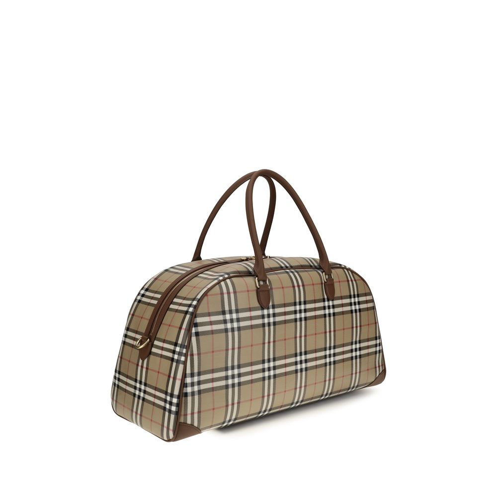 Burberry Beige Cotton Shoulder Bag – Luxury Travel Redefined