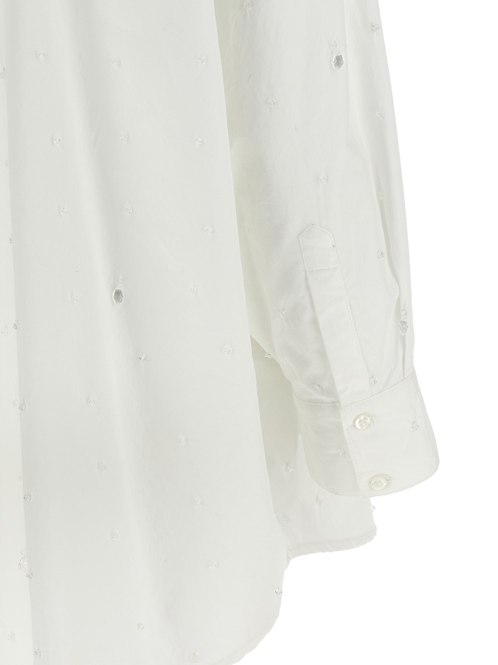 Giuseppe Di Morabito White Cotton Blouse