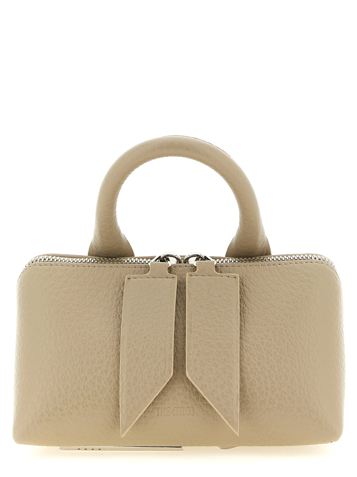 The Attico Beige Bovine Leather Handbag - Timeless Luxury Redefined