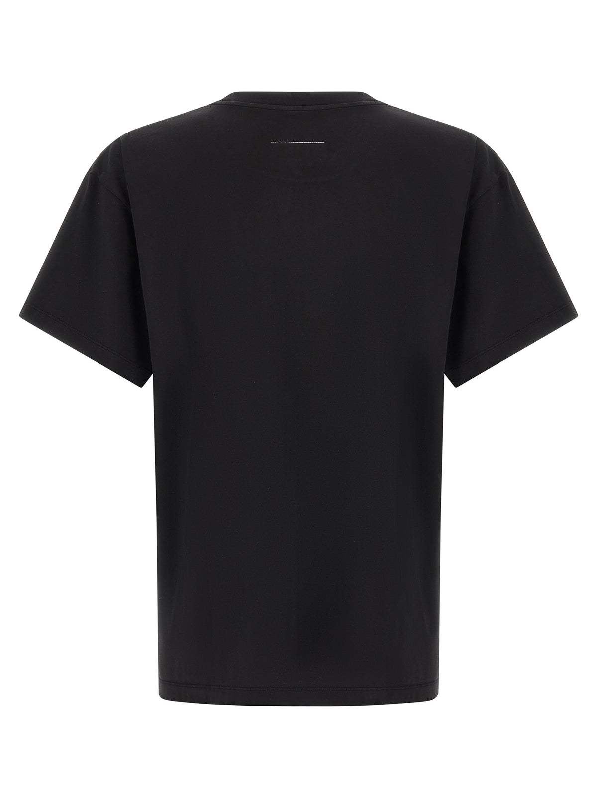 MM6 Maison Margiela Black Cotton T-Shirt - Effortless Luxury