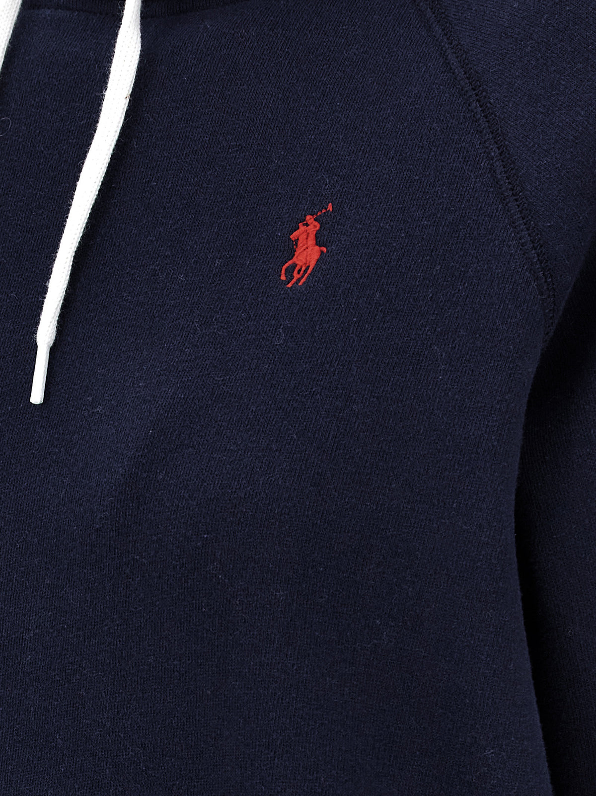 Experience the epitome of luxury with the Polo Ralph Lauren Blue Cotton Hoodie, crafted from a sumptuous cotton blend for unparalleled comfort and style.