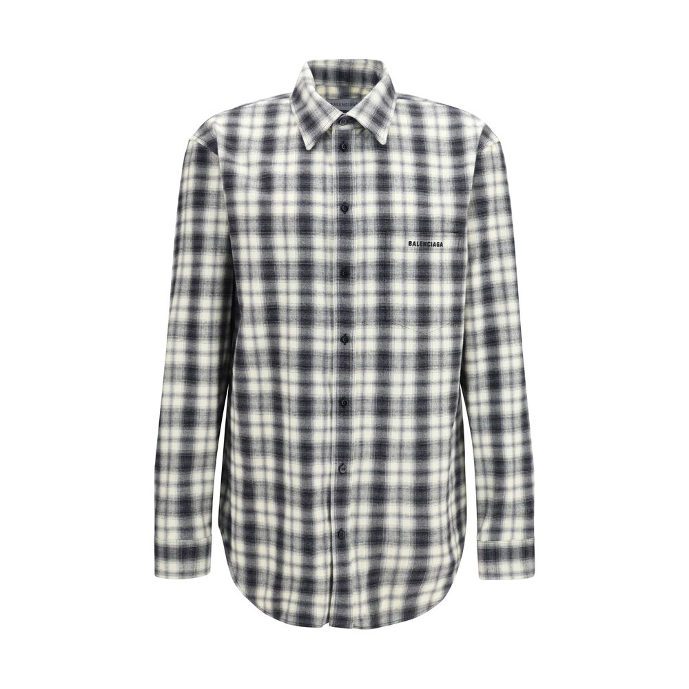 Balenciaga Multicolor Cotton Pattern Shirt