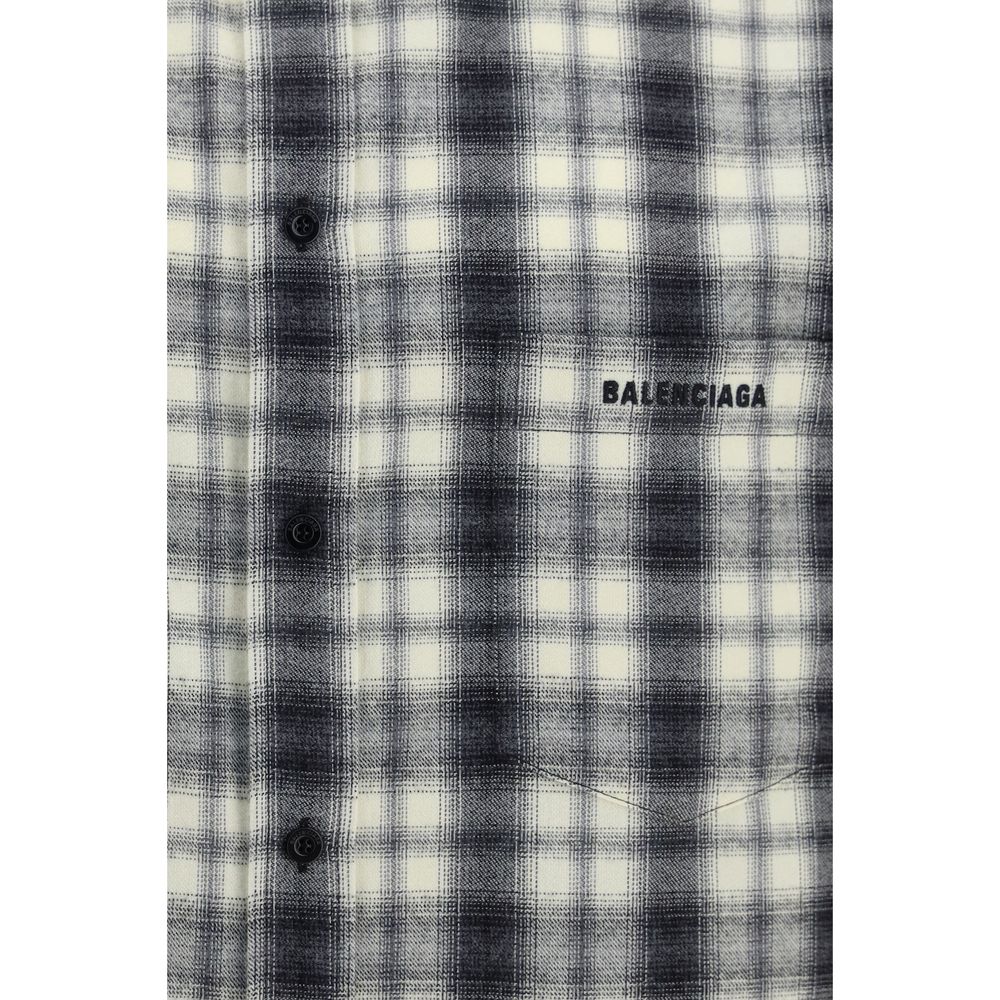 Balenciaga Multicolor Cotton Pattern Shirt