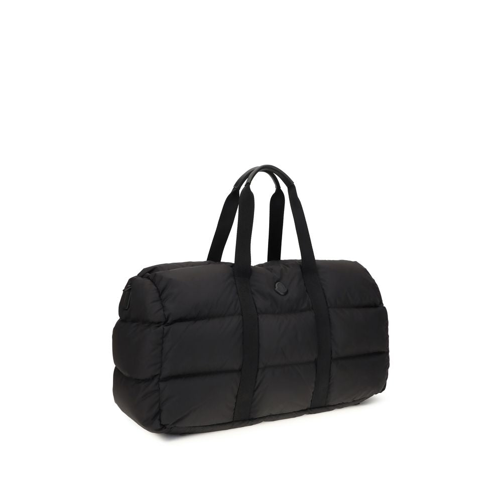 Moncler Black Polyester Shoulder Bag - Luxury Travel Essential