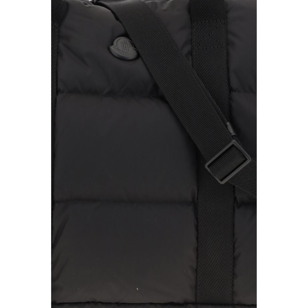Moncler Black Polyester Shoulder Bag - Luxury Travel Essential