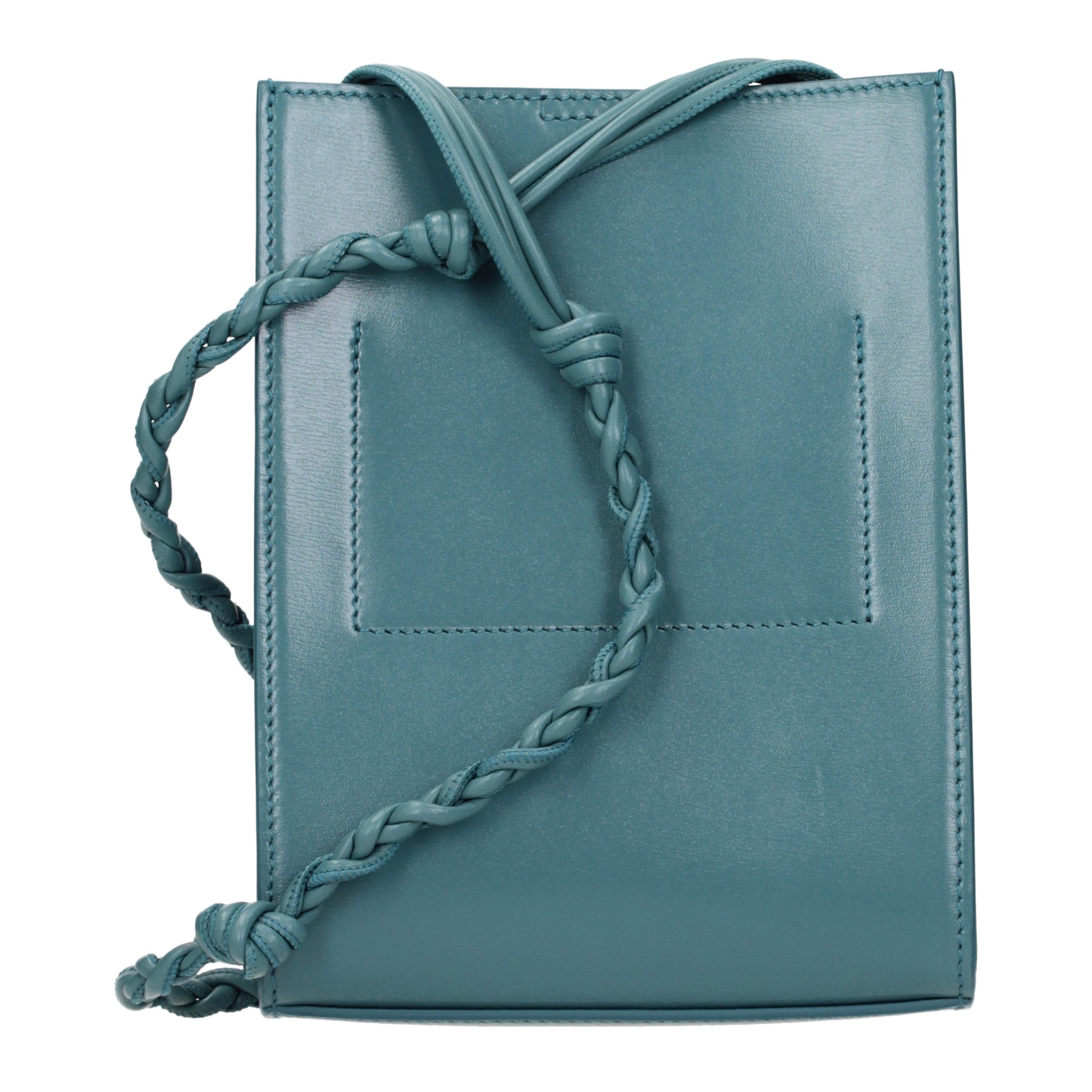Jil Sander Green Leather Crossbody Bag - Timeless Luxury Accessory