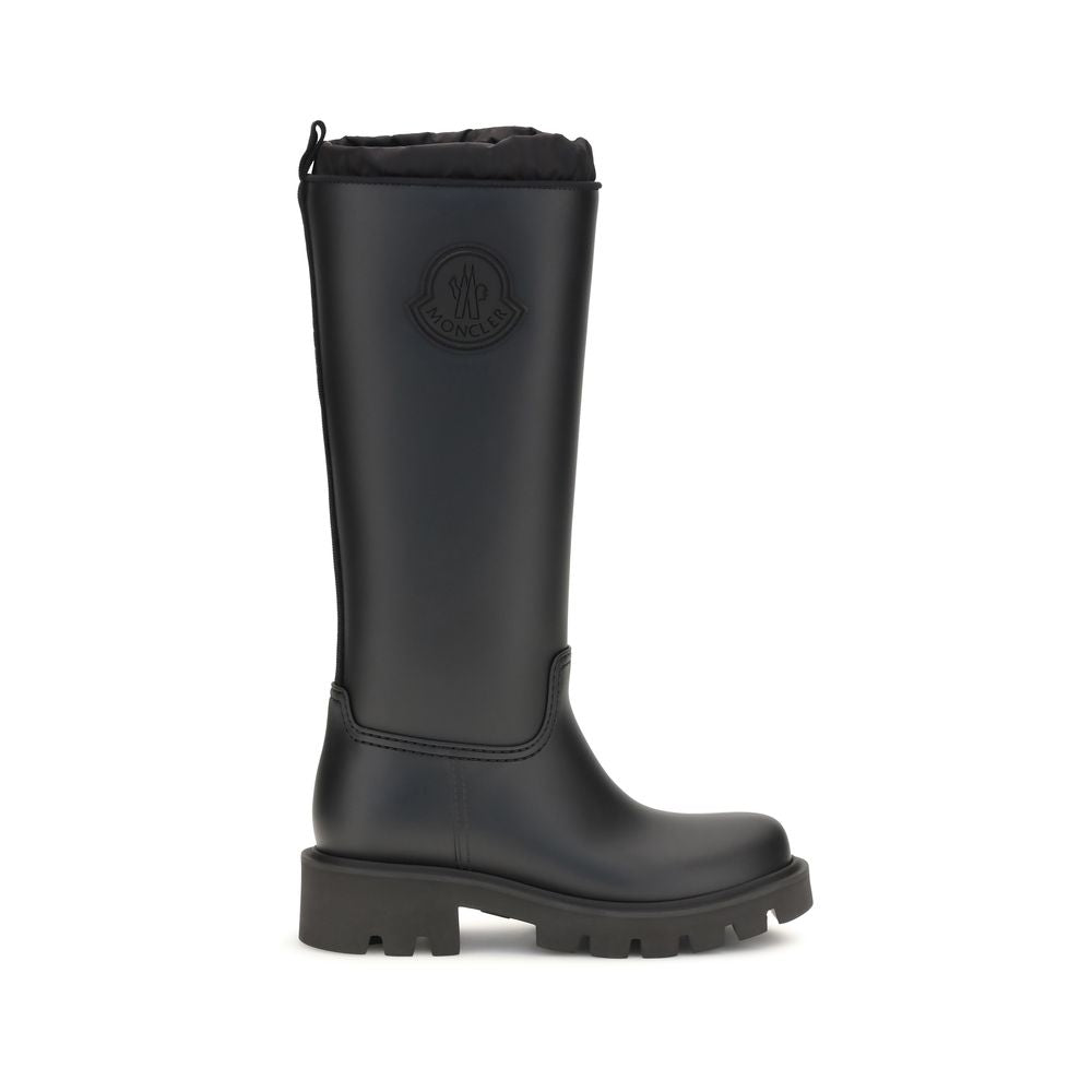 Experience the exquisite Moncler Black Pvc Rain Boots, where luxurious craftsmanship meets practical elegance, perfect for the discerning individual navigating life’s elements.
