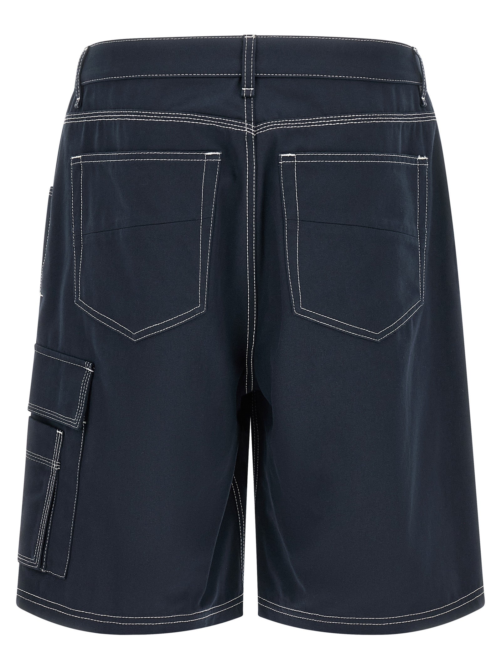 Fendi Blue Cotton Bermuda Shorts - Elevate Your Luxury Wardrobe