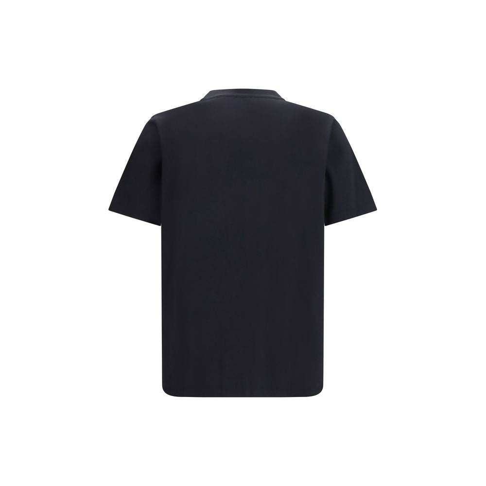 Discover the Off-White Black Cotton T-Shirt, a luxury essential crafted from 100% cotton, embodying timeless elegance and versatile sophistication for every occasion.