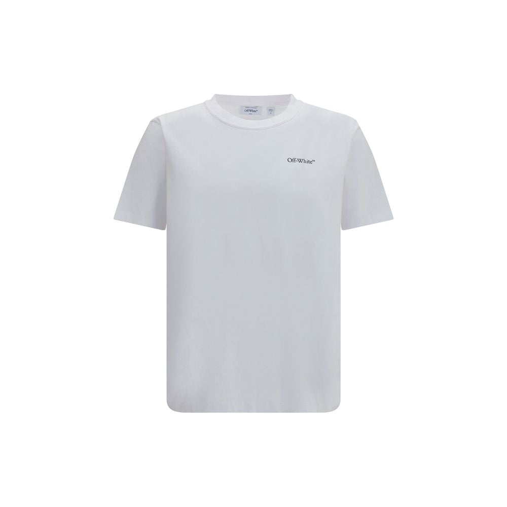 Off-White White Cotton T-Shirt - Luxury Essential for Timeless Elegance