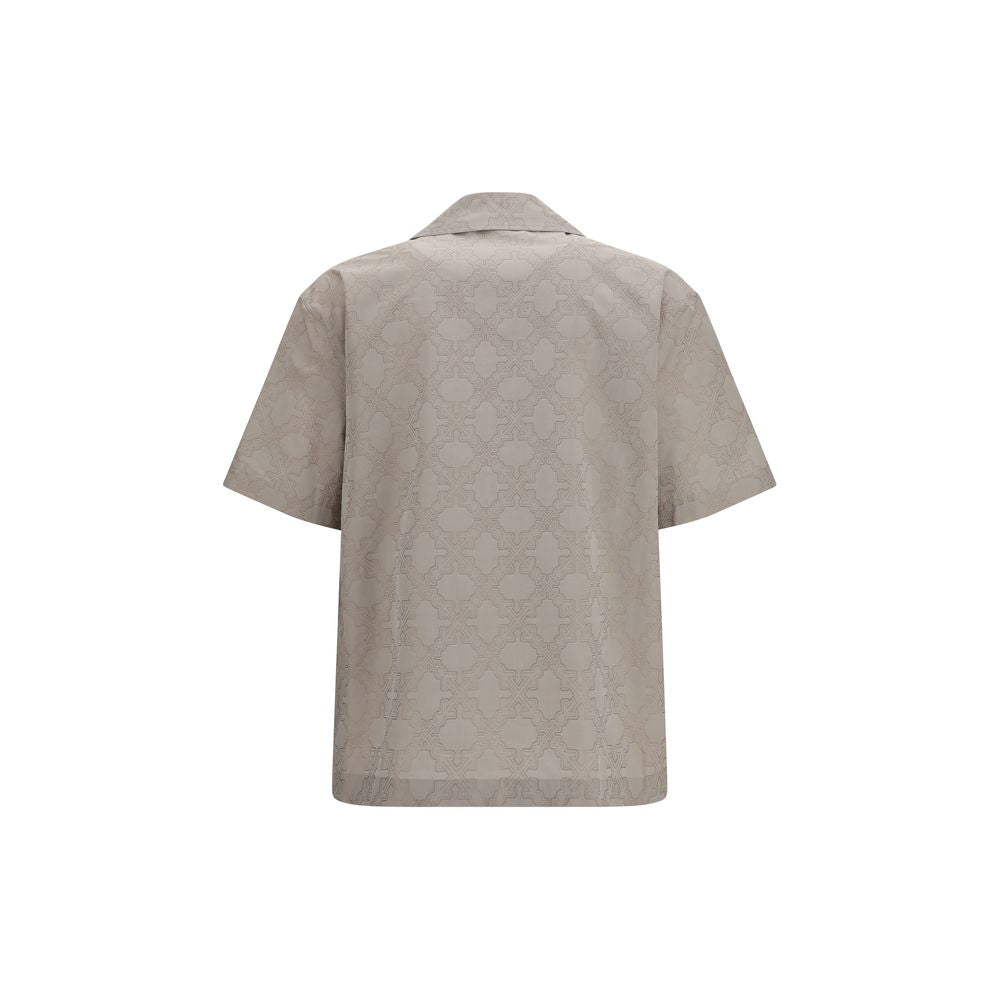 Off-White Arrow Monogram Shirt - Luxurious Cotton Elegance
