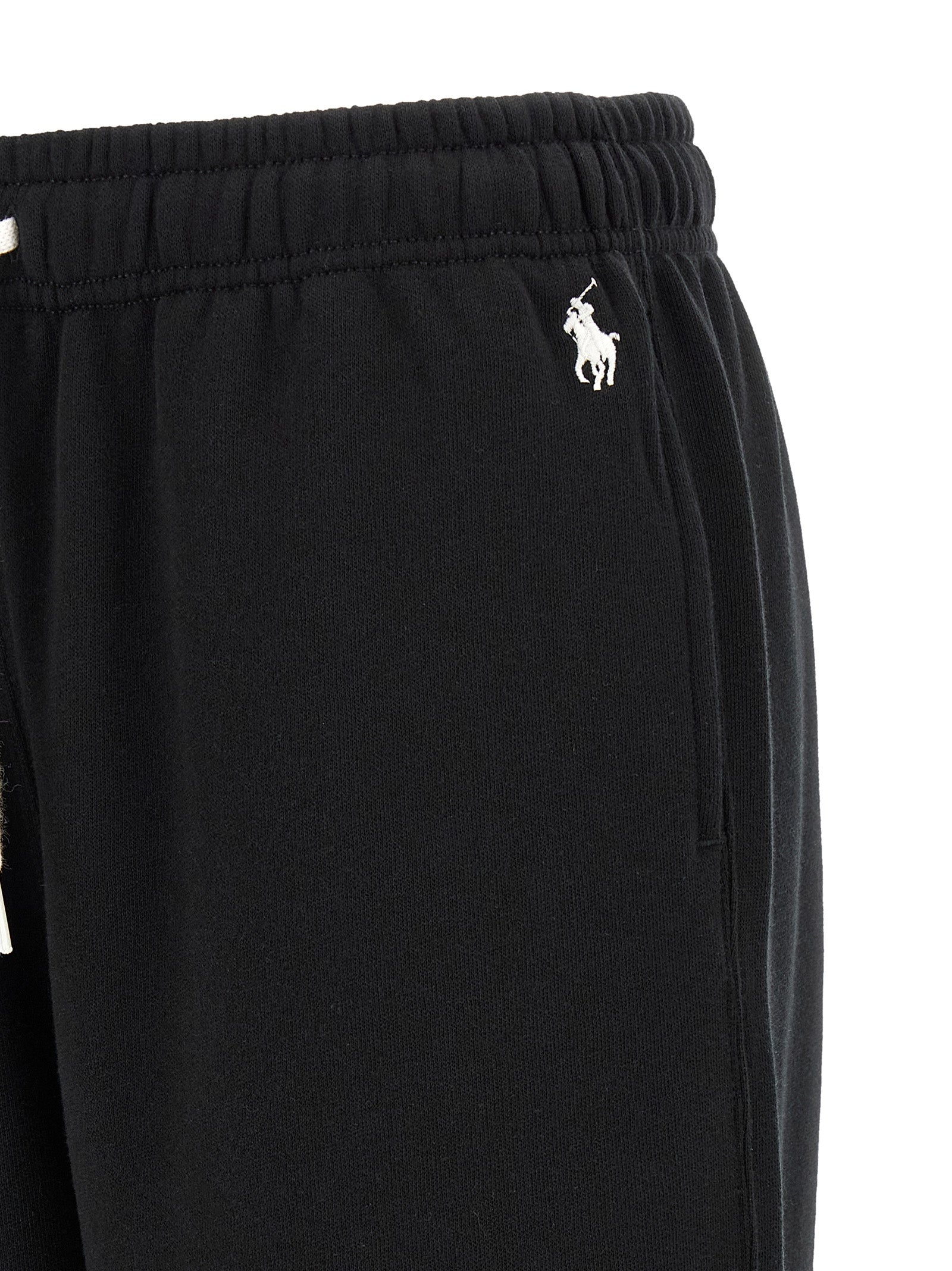 Polo Ralph Lauren Black Cotton Joggers (Workout Pants)