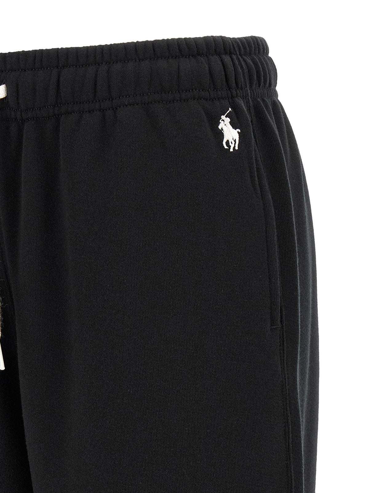 Polo Ralph Lauren Black Cotton Joggers - Luxury Sportswear Elegance
