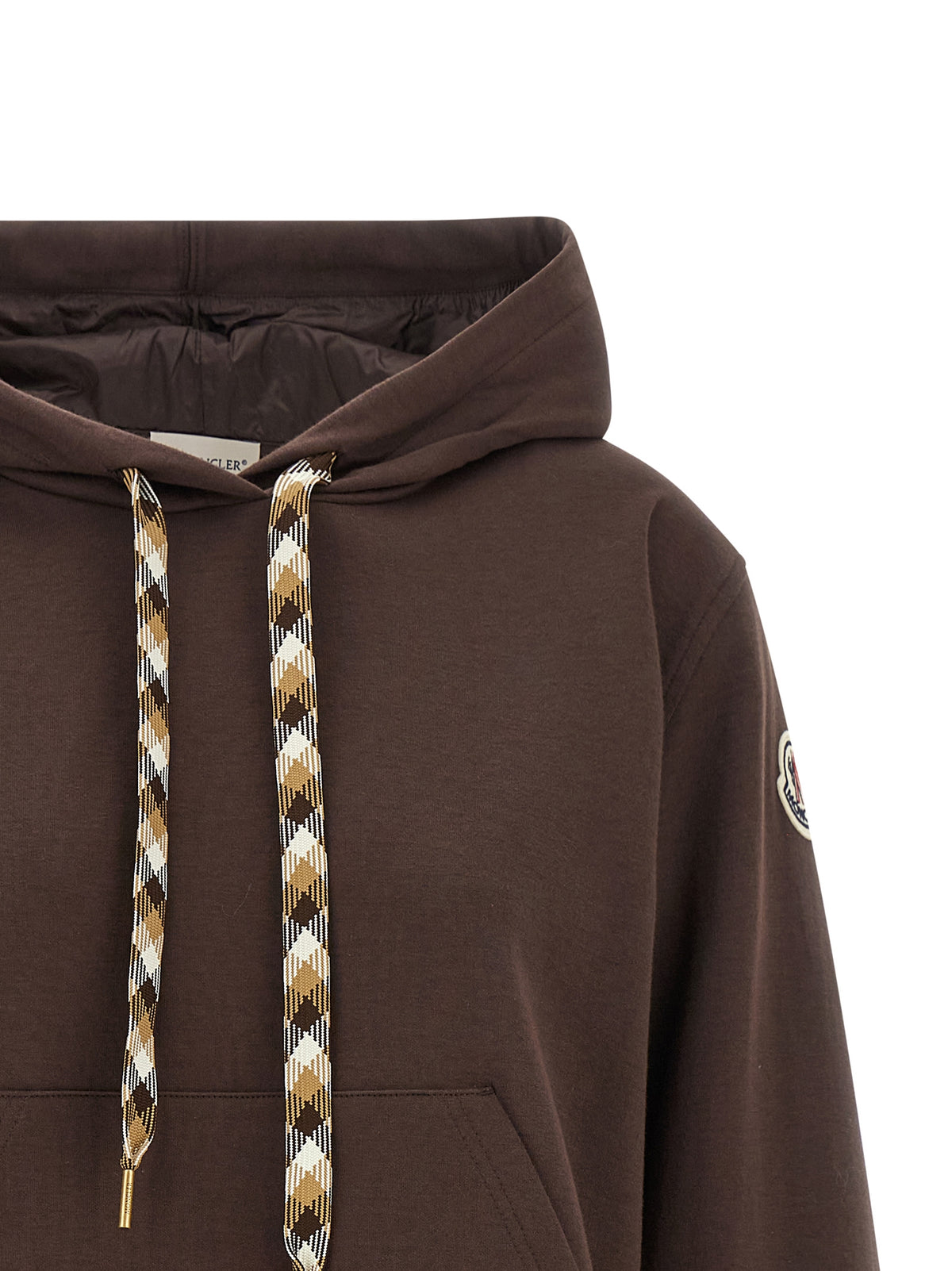 Moncler Brown Cotton Sweatshirt - Elevate Your Luxury Wardrobe